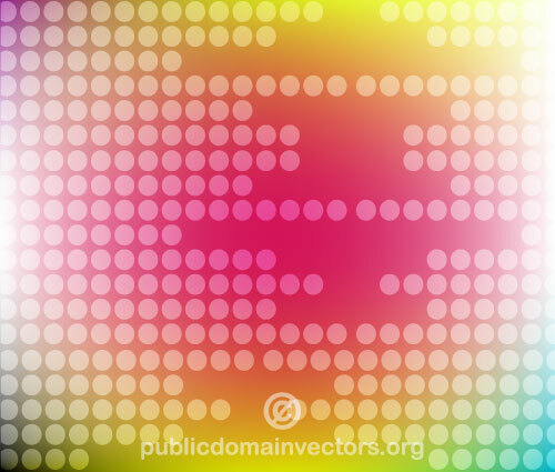 Fondo luminoso vector con patrón de puntos