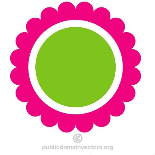 Flower vector clip art