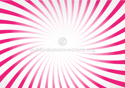 Roze radiale balken vector