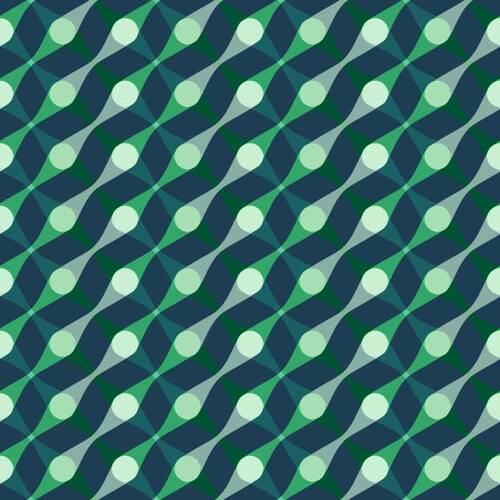 Green abstract seamless pattern