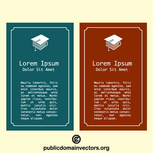 Academic Label Public Domain Vectors