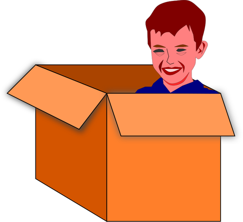 Kid in box