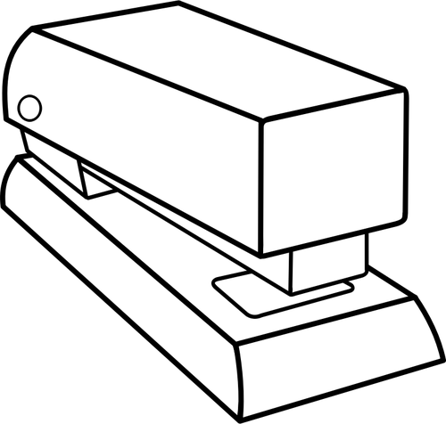 Imágenes Prediseñadas Vector de dibujo técnico grapadora