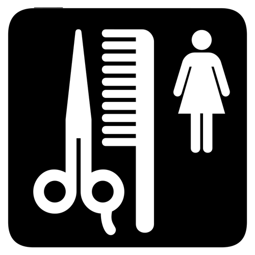 Beauty salon icons