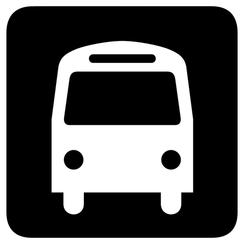 Fermata bus illustrazione vettoriale