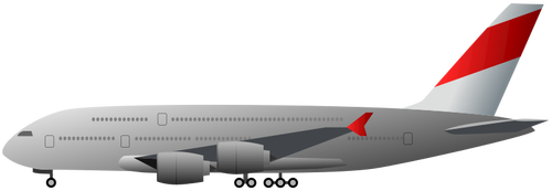 Vector de Perfil de avión