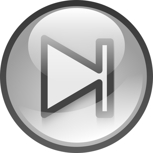 Аудио кнопку Векторная иллюстрация