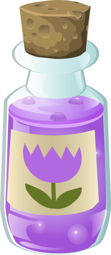 Alchemy purple bottle