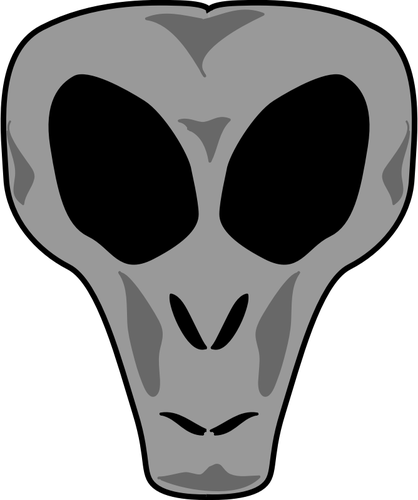 Imagem de vetor cabeça do Alien