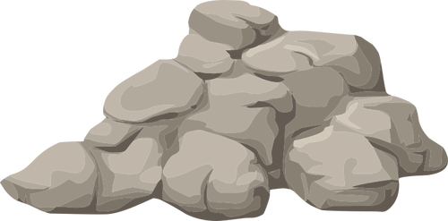 كومة من الصخور
