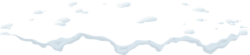 Imagen vectorial de nieve placa