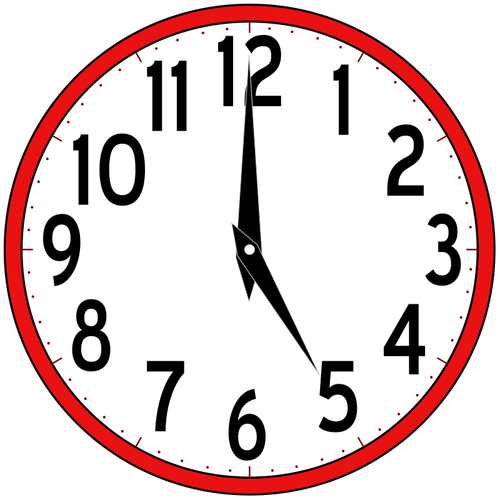 Wall analog clock