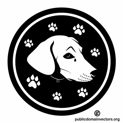 Приют для животных логотип