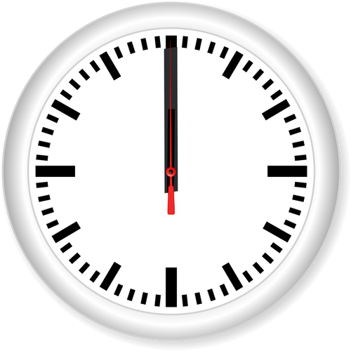 Animated clock image