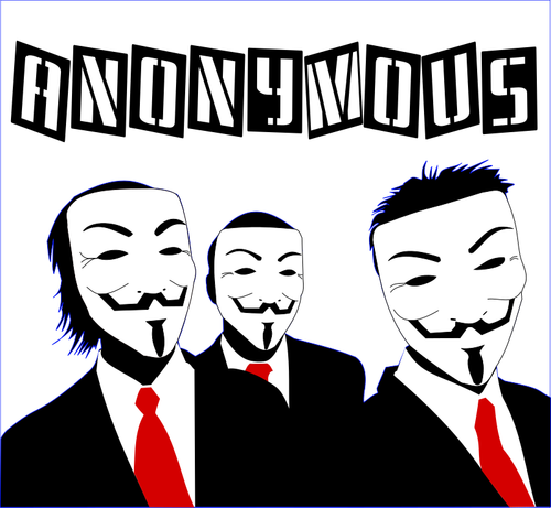 Anonymen Menschen