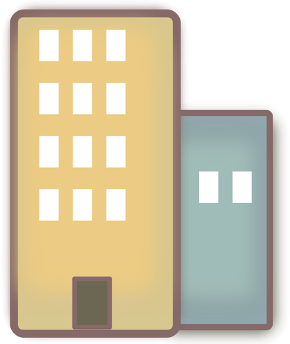 Grafica vectoriala de pictograma pentru viaţă comunale