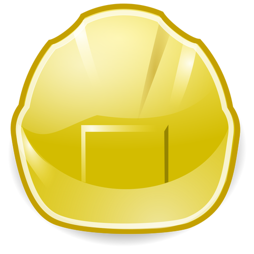 Simple symbole jaune