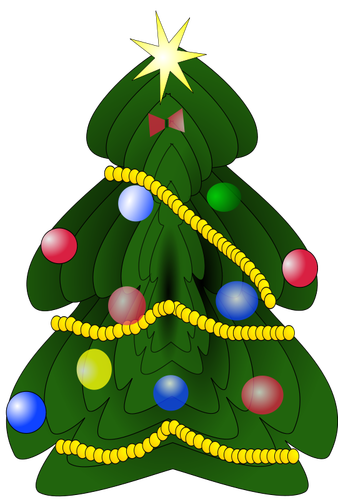 Christmas tree graphics image