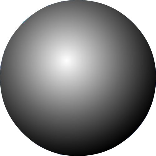 Gray pearl vector image