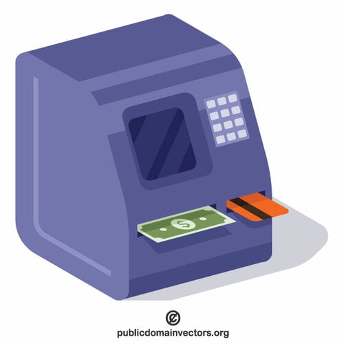 ATM money machine | Public domain vectors