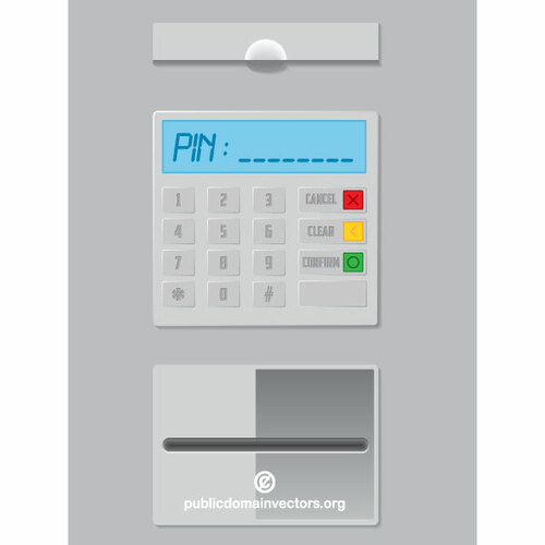 ATM machine vectorafbeeldingen