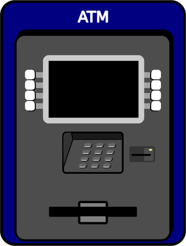 ATM vector illustratiion