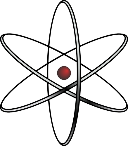 Стилизованный атом изображение