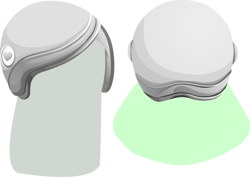 Vetor desenho do capacete de avatar