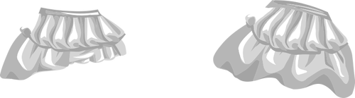 Vector afbeelding van vrouwelijke kledingkast rok voor avatar