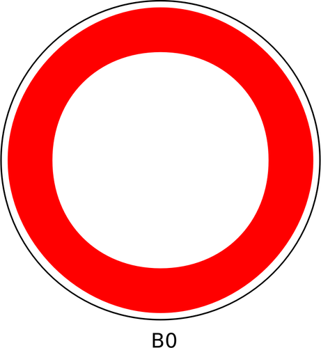 בתמונה וקטורית סימן סדר blanktraffic