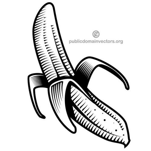 Oloupaný banán