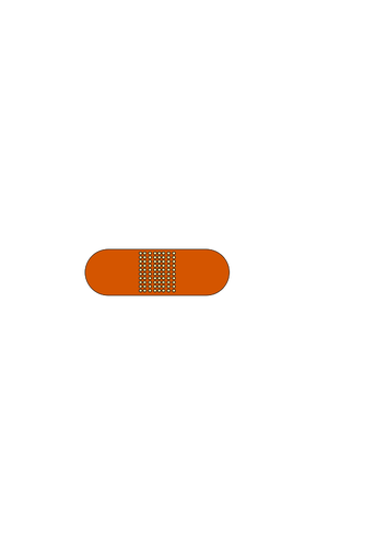 Plast bandage vektorbild