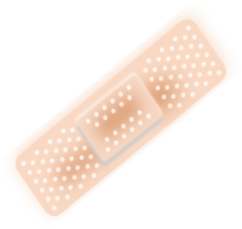 Image vectorielle bandage beige