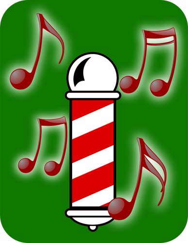 Barbershop quartet vektor image