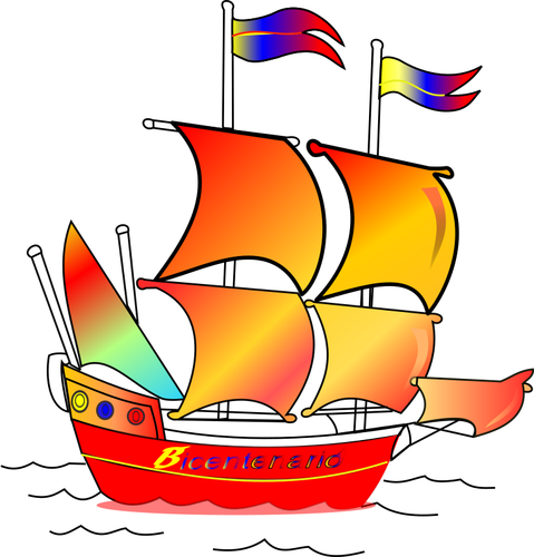 Velero de colores