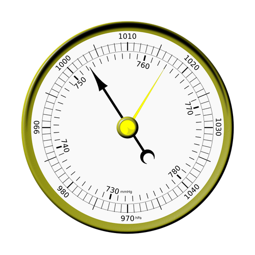 気圧計のイメージ