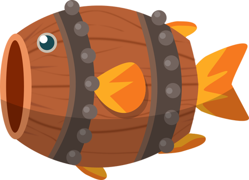 Obrázek ryby barel