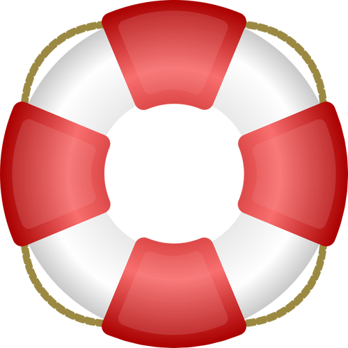 Life saver vector icon