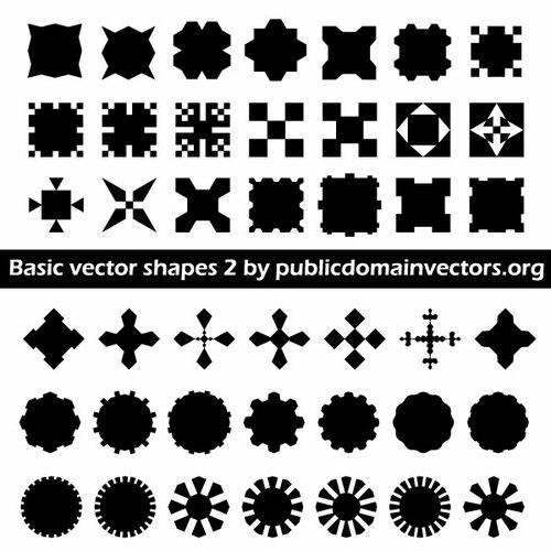 Formes vectorielles de base