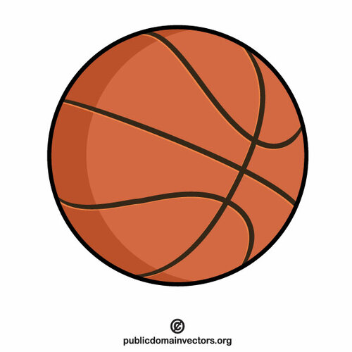 Basketbol klip sanat vektör grafikleri