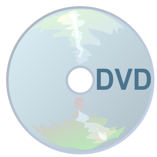 Vector graphics of DVD icon
