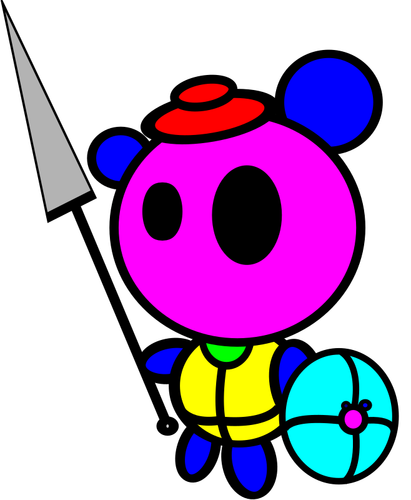 Cartoon knight