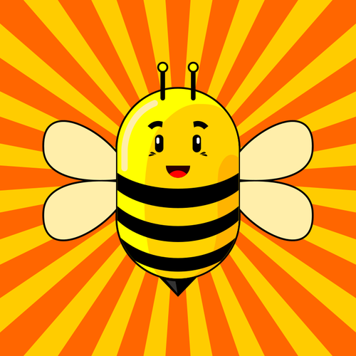 Cute bee