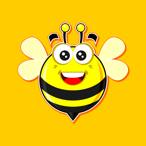 Abeille souriante