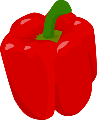 Röd paprika
