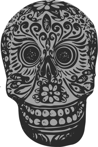 Tatuaje calavera vector imágenes prediseñadas