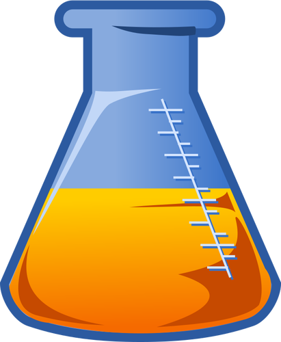 Conical flask illustration