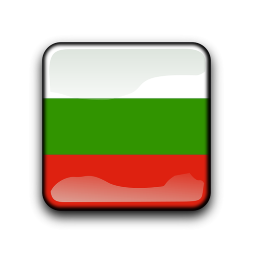 Pulsante bandiera Bulgaria