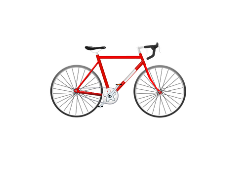 Red bike image