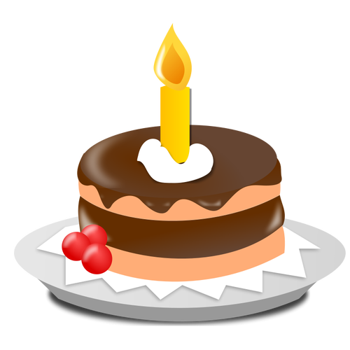 Birthday icon vector image